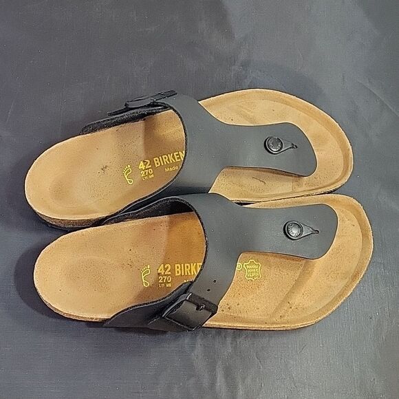 BRAND NEW BIRKENSTOCK GIZED BIRKO THONG CORK SLIP-ON WOMEN"S FLAT SANDAL - Picture 7 of 15